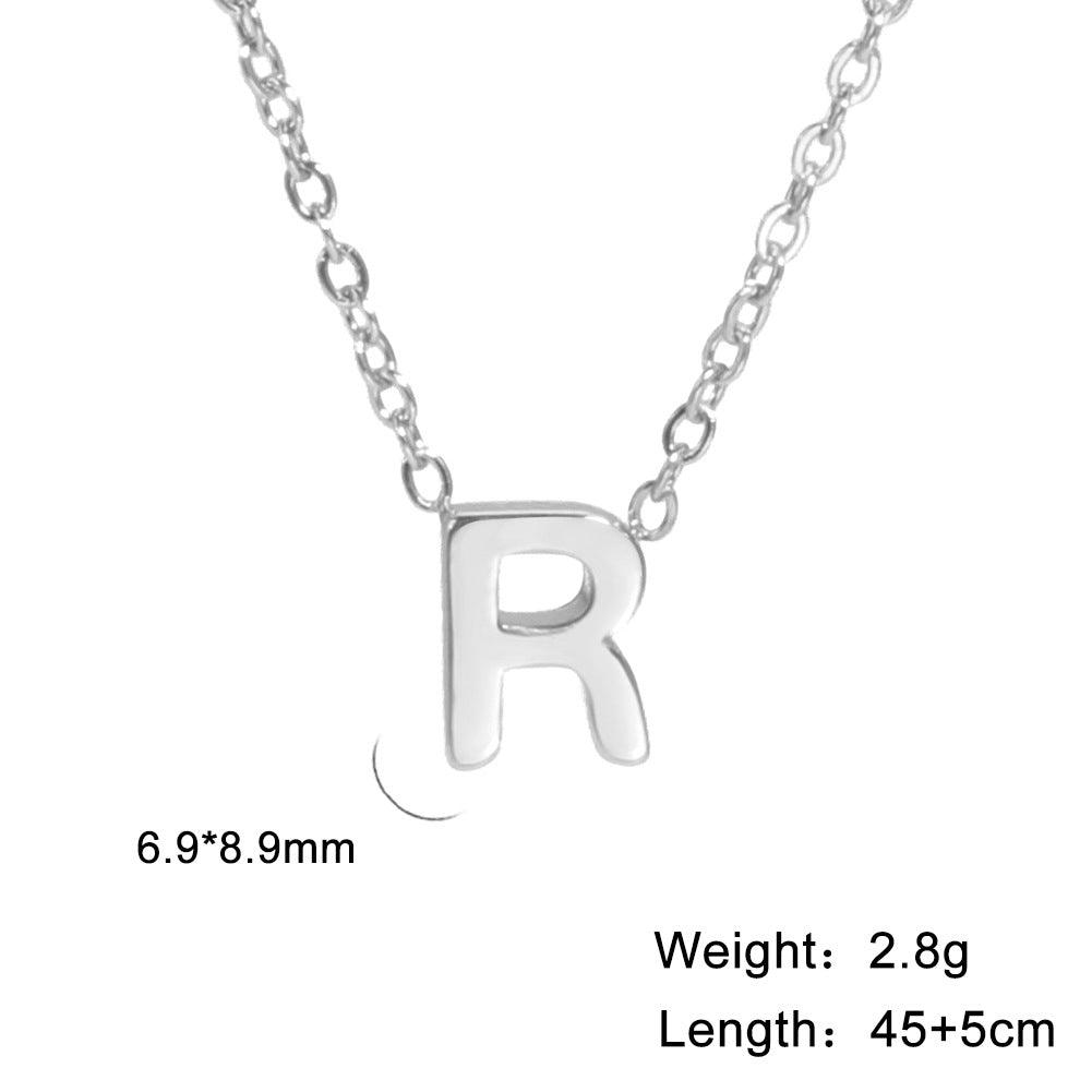 Personalised initial Deep Pendant Necklace - LOX VAULT