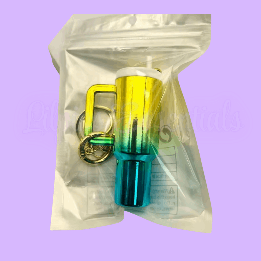 Personalised Mini Cup Keychain