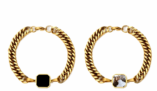 Personalised Heat-Activated Bracelet – Custom Photo Magic Bracelet