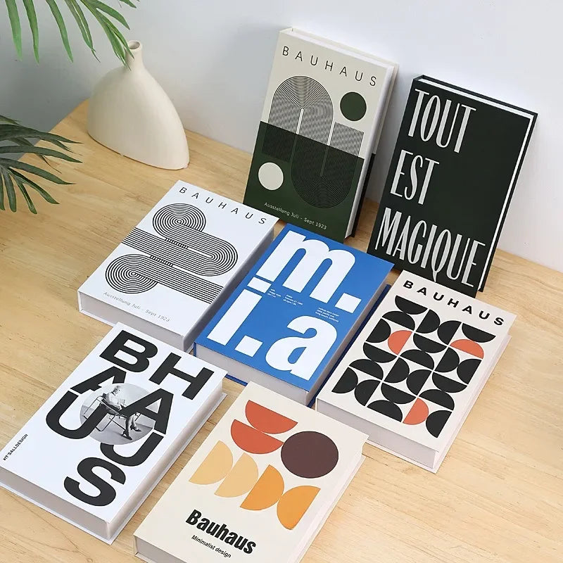 Luxury Decorative Fake Books Modern Minimalist Coffee Table Home Ornament