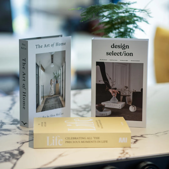 Fake Book Storage Box Openable Decorative Coffee Table Design Luxury Gift  Home Decoration Remote Control Storage Box