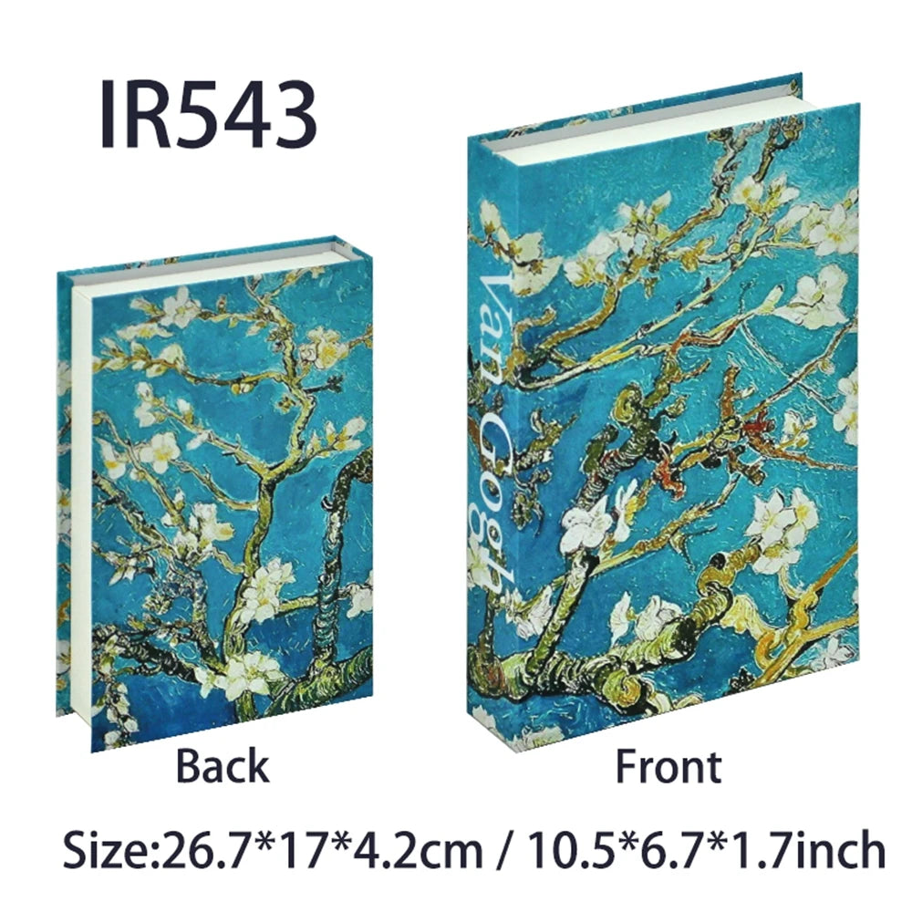 Fake Book Storage Box Openable Decorative Coffee Table Design Luxury Gift  Home Decoration Remote Control Storage Box