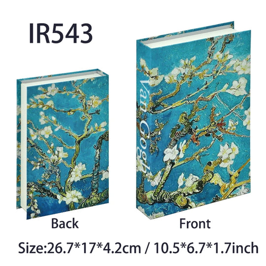 Fake Book Storage Box Openable Decorative Coffee Table Design Luxury Gift  Home Decoration Remote Control Storage Box