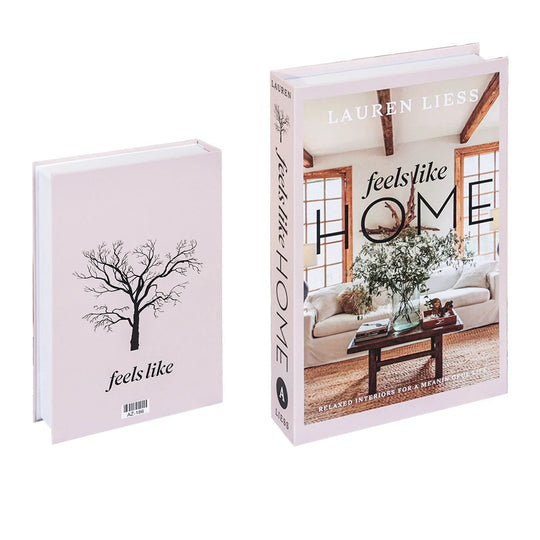 Fake Book Storage Box Openable Decorative Coffee Table Design Luxury Gift  Home Decoration Remote Control Storage Box