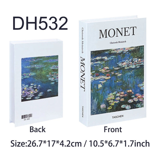 Fake Book Storage Box Openable Decorative Coffee Table Design Luxury Gift  Home Decoration Remote Control Storage Box