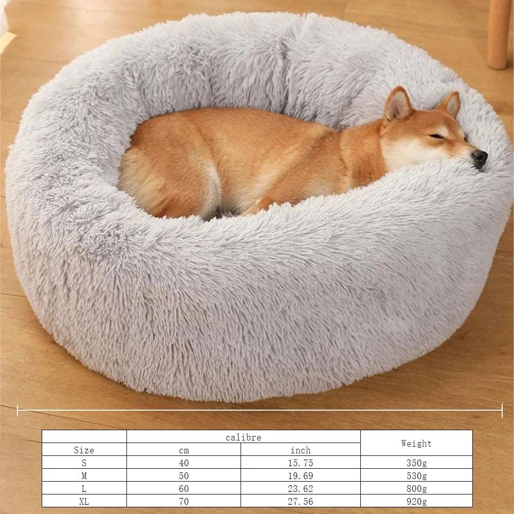 Calming Pet Plush Bed