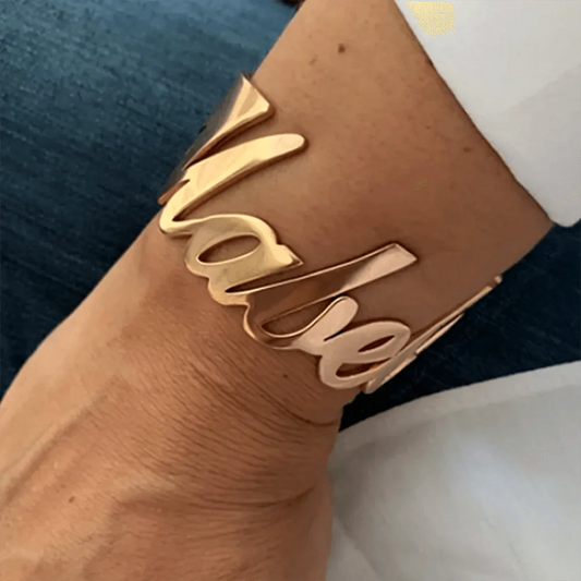 Personalised Name Bangle - LOX VAULT