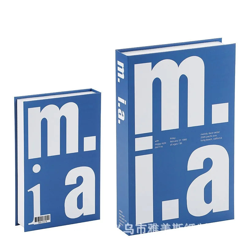 Luxury Decorative Fake Books Modern Minimalist Coffee Table Home Ornament