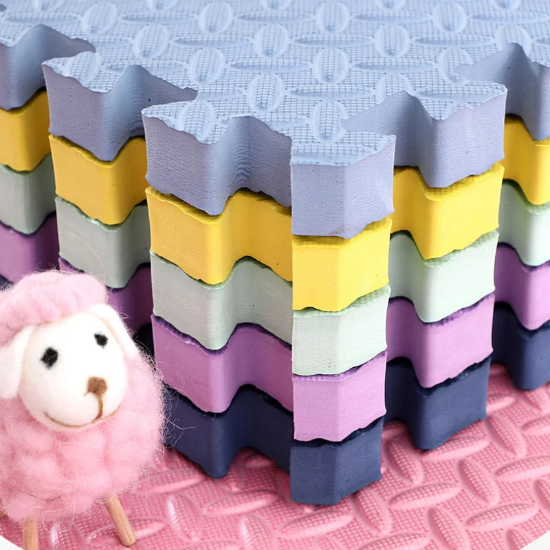 16 Floor Mats Soft EVA Foam Baby Play Pads Children Kids Puzzle Jigsaw Garden UK