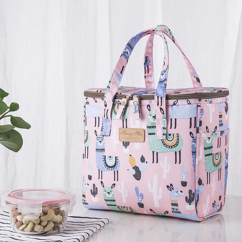 Lunch Box Picnic Insulated Bag Large Portable Waterproof Ice Pack