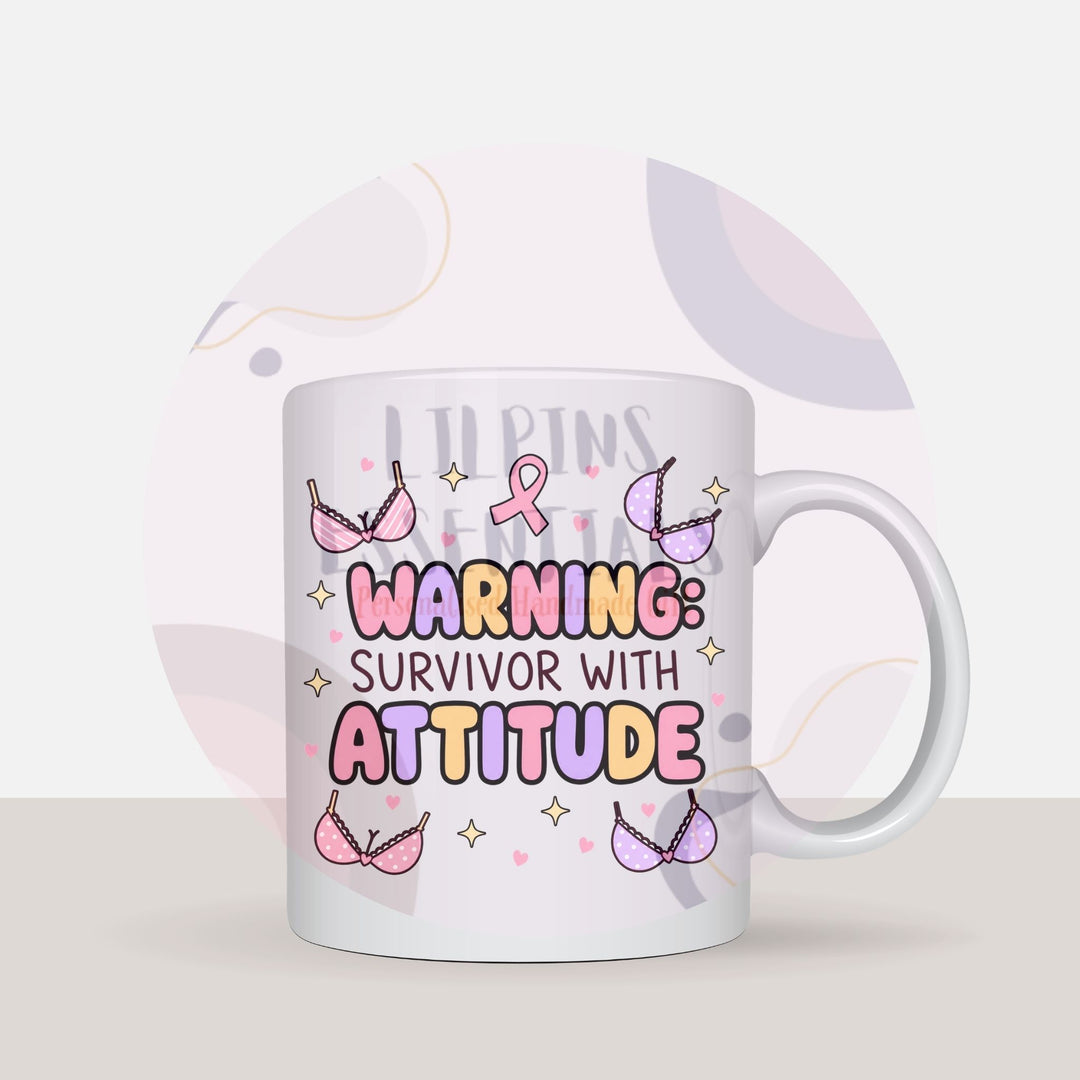 Funny Breast Cancer Mugs | Survivor &amp; Awareness Gifts