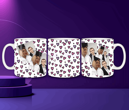 Custom two tone full Colour Mug