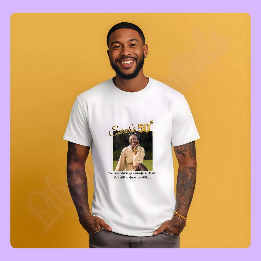 custom birthday party shirts