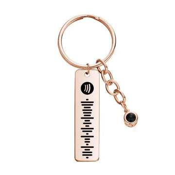 Personalised Tag Photo Projection Keychain - LOX VAULT