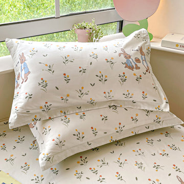 Pair Of Pure Cotton Pillowcases