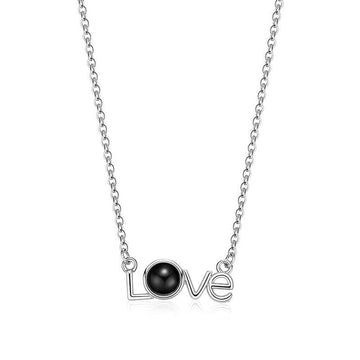 Personalised LOVE Projection Necklace - LOX VAULT