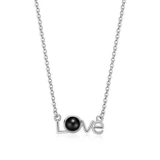 Personalised LOVE Projection Necklace - LOX VAULT