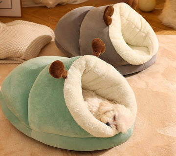 Pet Bed Winter Cat Dog Slippers Small Nest