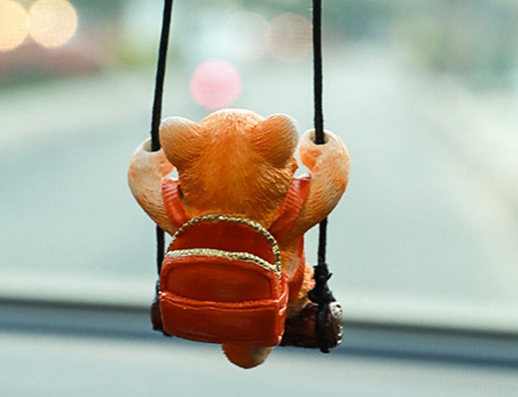 Orange Aromatherapy Kitten Car Charm