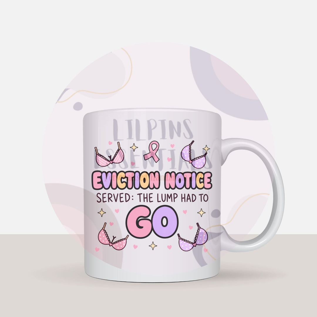 Funny Breast Cancer Mugs | Survivor &amp; Awareness Gifts - Lilpins Essentials
