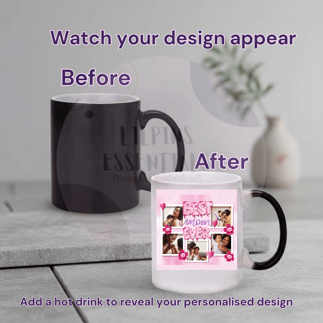 Personalised Best Mum Ever Photo Mug