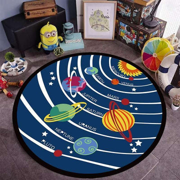 KIDS STYLISH ROUND CARPET - Lilpins Essentials