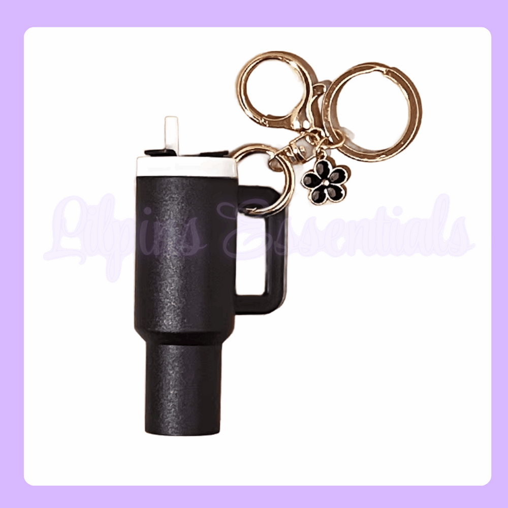 mini tumbler keychain personalised with name