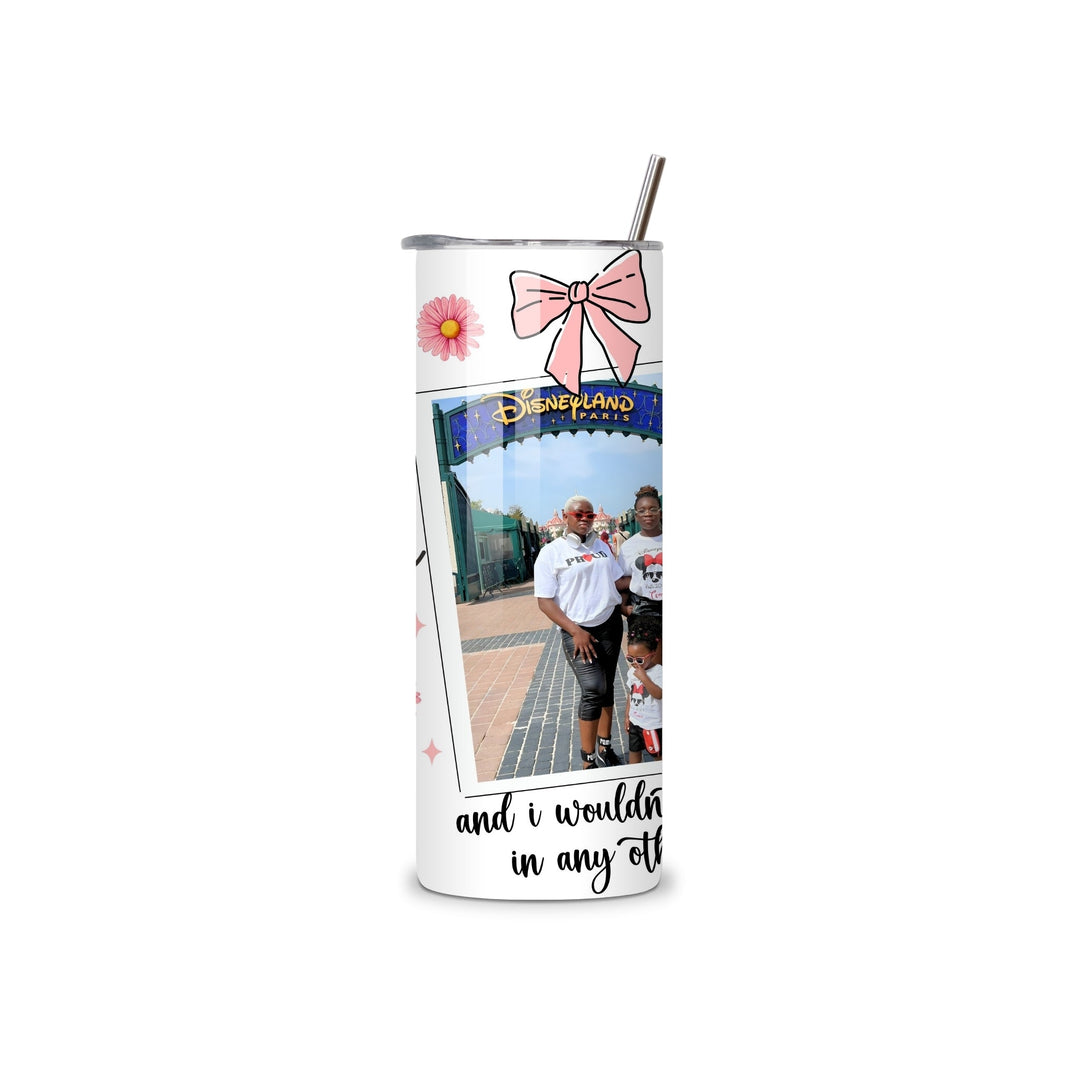 Personalised 1 Photo 20oz Stainless Steel Tumbler - Lilpins Essentials