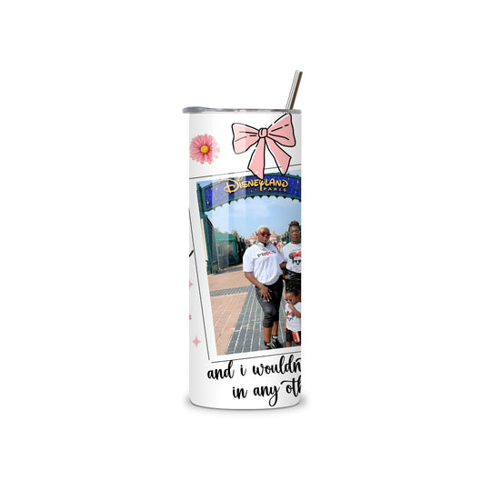 Personalised 1 Photo 20oz Stainless Steel Tumbler - Lilpins Essentials