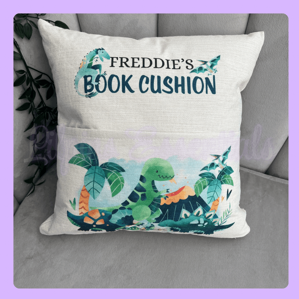 Personalised Book Cushion Cover