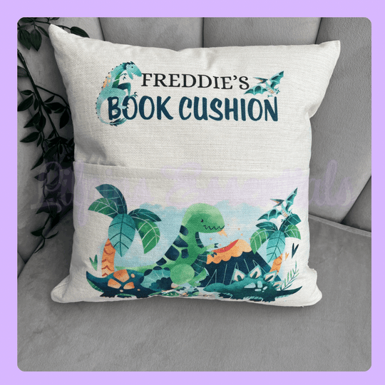 Personalised Book Cushion Cover