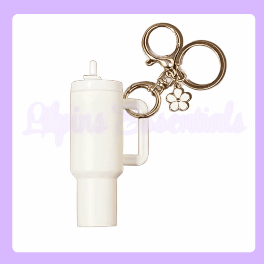 personalised mini tumbler keychain gift idea