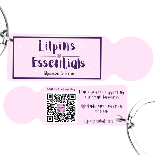 Personalised Photo Trolley Token Keyring - Lilpins Essentials