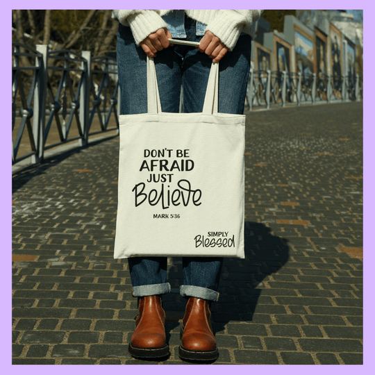 Personalised Tote Bag with Custom Text or Image