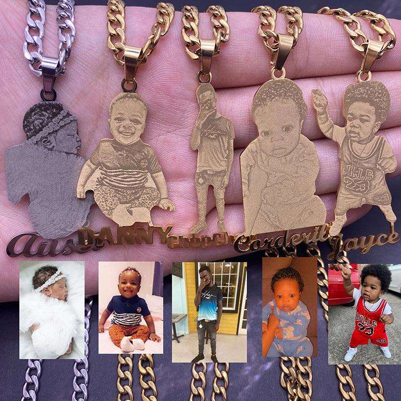 personalised necklace with photo 