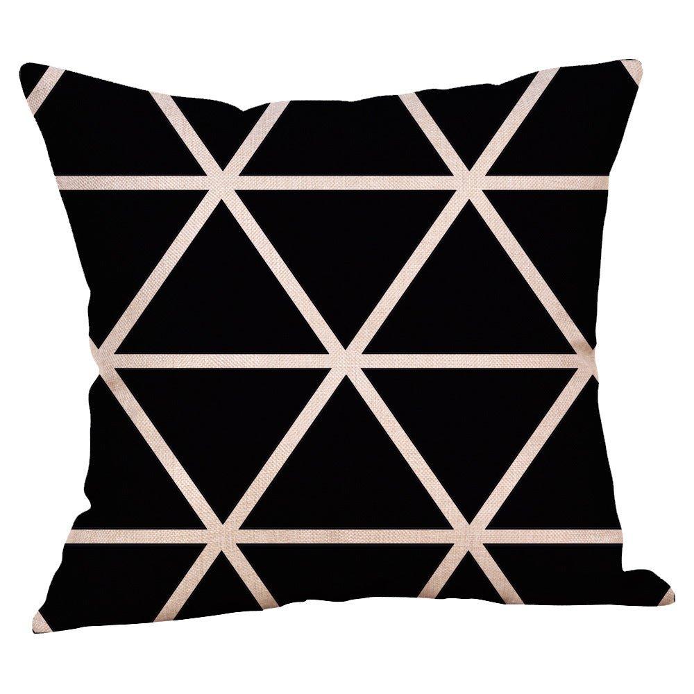 Linen Abstract Cushion Cover - Lilpins Essentials