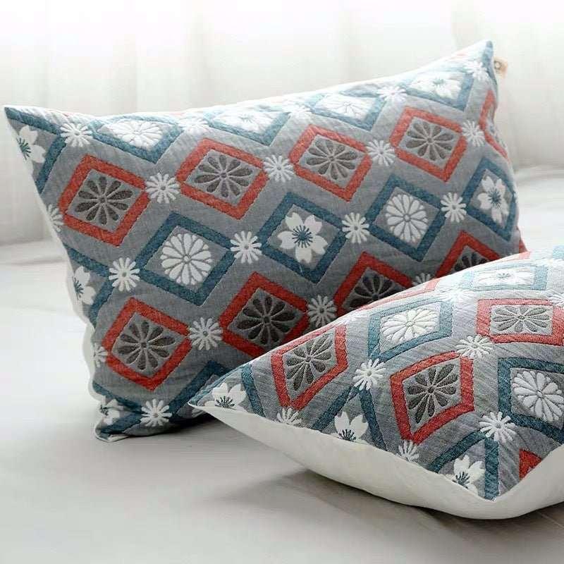 Cotton Gauze Cushion Cover 48x74cm - Lilpins Essentials