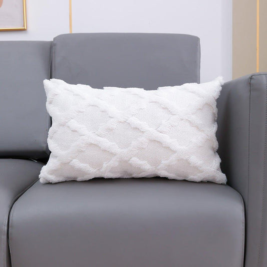 Plush Embroidered Cushion Cover - Lilpins Essentials